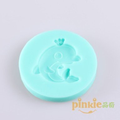 Y&XL&H Dolphin Fondant Cake Chocolate Silicone Molds,Decoration Tools Bakeware N2