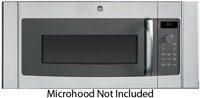 GE Stainless Steel 36" Over-The-Range Built-In Microwave Oven Trim Kit - JX36BSS