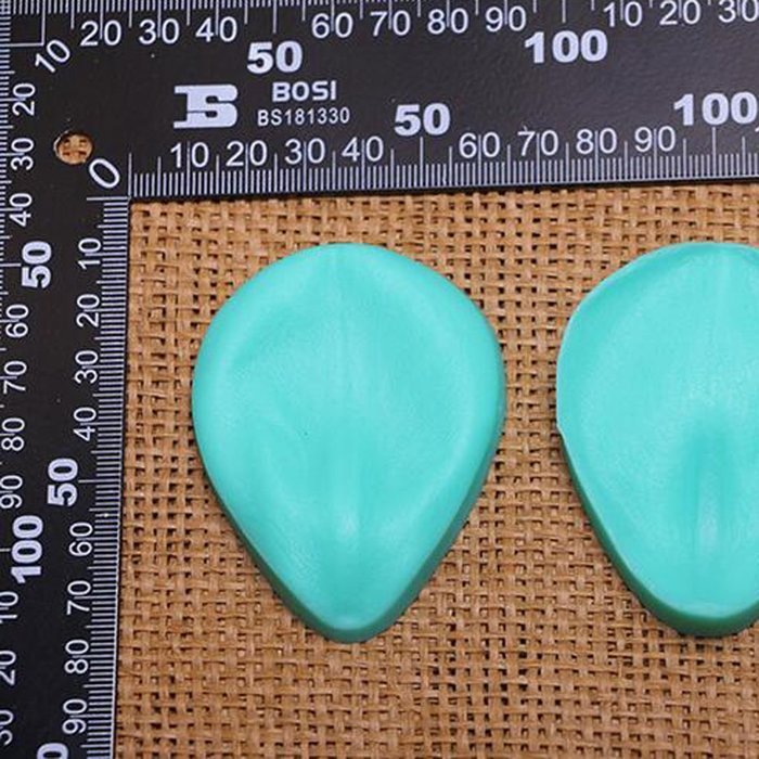 MuLuo 3D Rose Petals Shape Fondant Mold Silicone Cupcake Decorating Mould