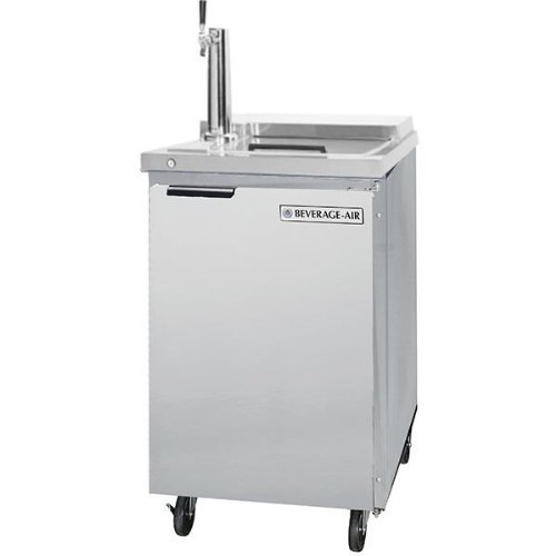 Beverage-Air BM23C-S 24" 1-Tap Stainless Steel Club Top Draft Beer Dispenser 1 K