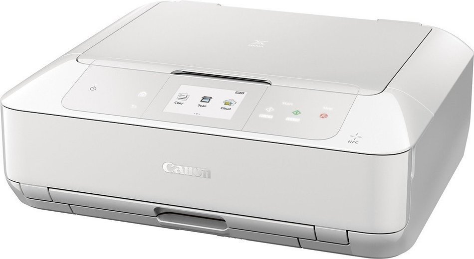 Canon - PIXMA MG7720 White Wireless All-In-One Printer - White N2