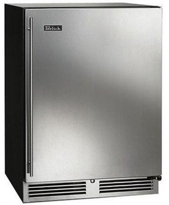 Perlick HC24RB-3-1R Commercial Series 24" Indoor Refrigerator with 5.2 Cu. Ft. Capacity Rapidcool Forced Air System...