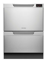 Fisher Paykel DishDrawer Series DD24DAX8 Energy Star 24" Semi-Integrated Double Drawer Dishwasher with SmartDrive...