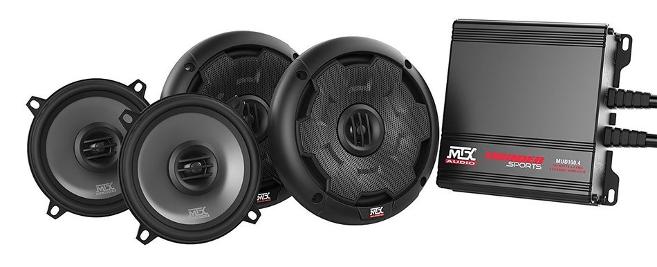Harley Davidson 1998-2013 HD4SPSYSTEM 4-Channel Audio Upgrade by MTX Audio N2