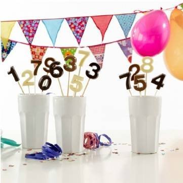 Anyana DIY Numbers Lollipop Mold Chocolate Cake Silicone Fondant Mould