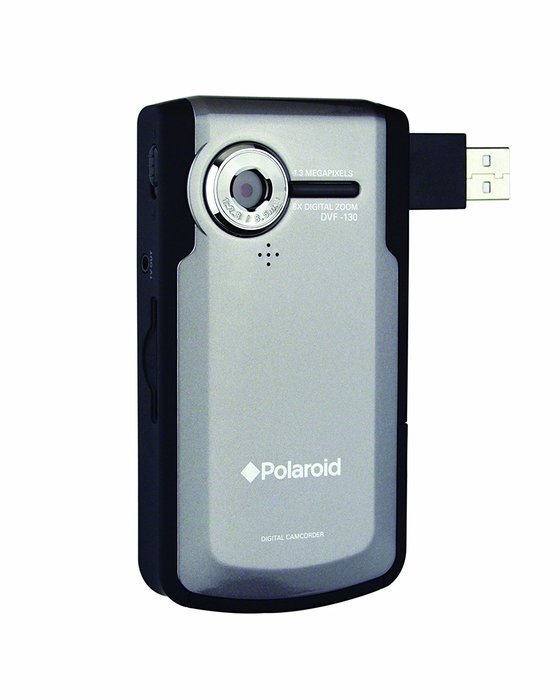 Polaroid DVF-130RC USB Digital Camcorder with 2.0-Inch LCD Display (Red) N10