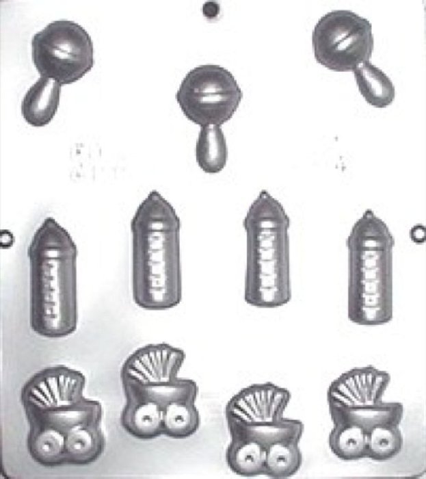 Baby Assortment Chocolate Candy Mold Baby Shower 654