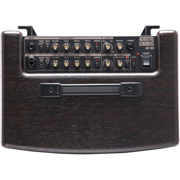Roland AC-60RW | 60watts Stereo Acoustic Chorus Guitar Amplifier Rosewood N2