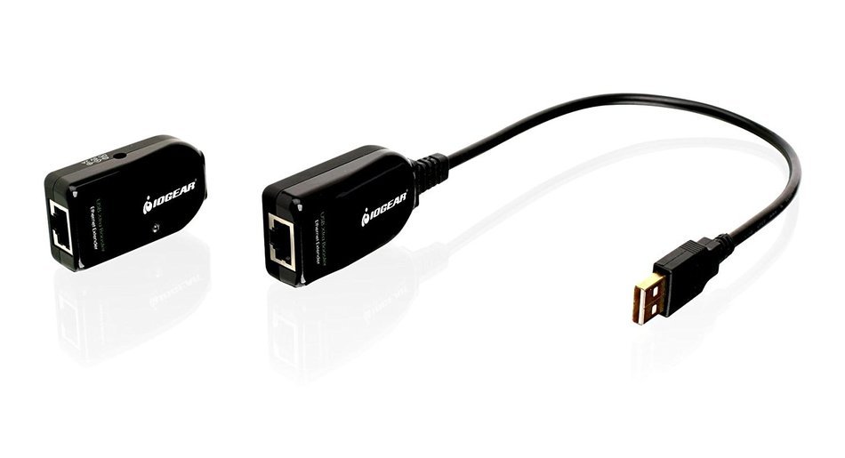 IOGEAR USB 2.0 BoostLinq Ethernet, 164-Feet (GUCE62) N3