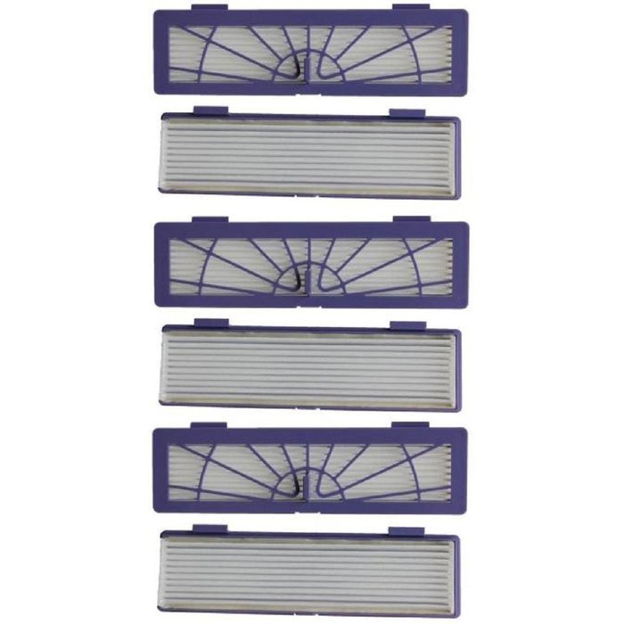 Robotic Vacuums, RIUDA Home Garden Bar 6PC Filter + 3PC Side Brushes Replacement for Neato Botvac 70e 75 80 85