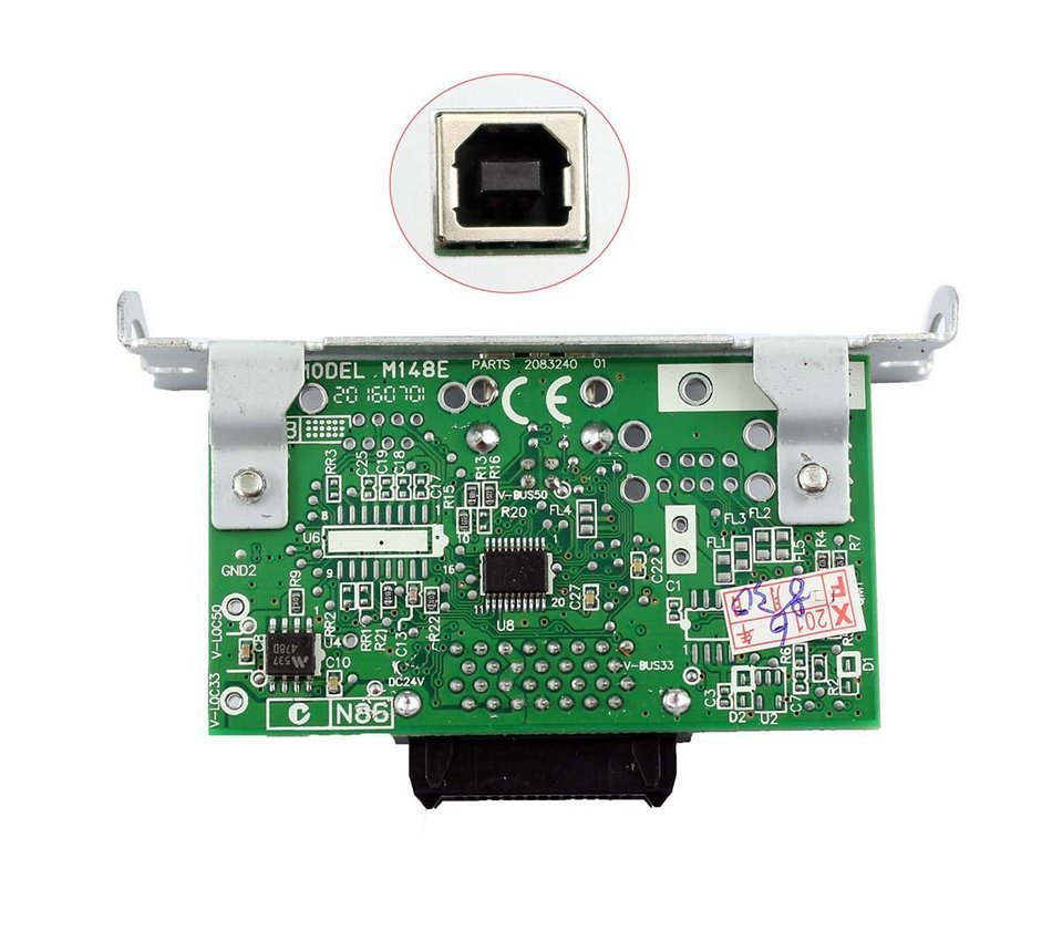 XA New For EPSON USB Interface M148E UB-U03II TM-T88II TM-T88III TM-U675 TM-U220 N2