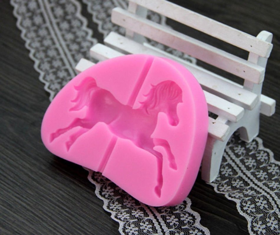 C-Pioneer Silicone Cake Bread Chocolate Jelly Candy Baking Mould Craft Mold with Hand Made Pack of 1 PC N6