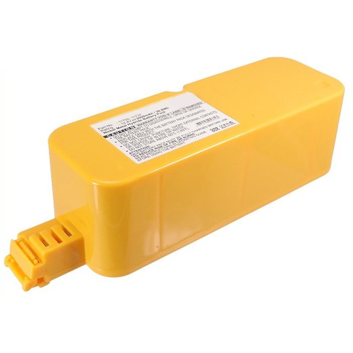 Exell EBVB-200 NiMH 14.4V 2000mAh Vacuum Battery Fits Automatic Household CLEANFRIEND M488, IROBOT APS 4905, Roomba...