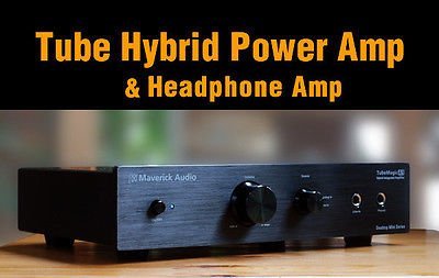 TubeMagic A1 Hybrid Tube Headphone Amplifier & Hybrid Power Amp & Tube Pre-Amp N2