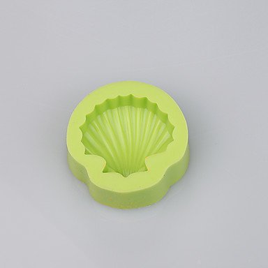 Y&XL&H Scallop Shells CupCake Decoration Silicone Fondant Mold Sugarcraft Tools Polymer Clay Chocolate Candy Soap...