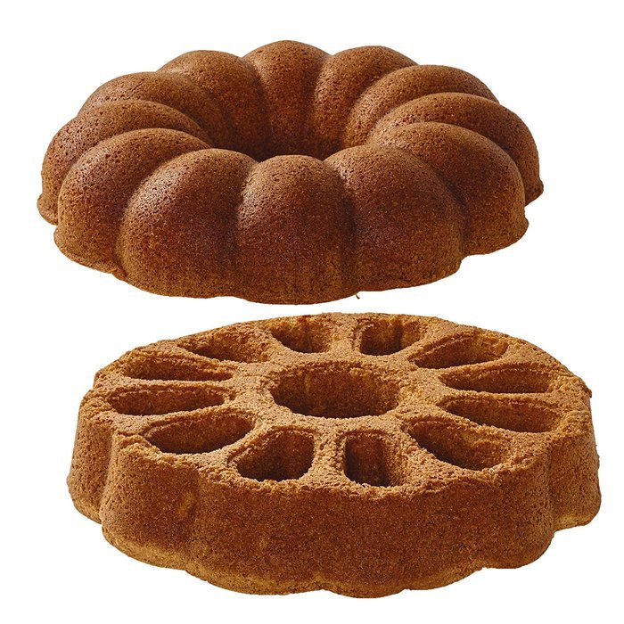 Baker's Advantage Fillables 2-Piece Non-Stick Round Cake Pan, 10-Inch