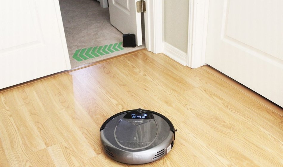 Infinuvo Hovo 650 Robotic Vacuum with HEPA Filter, UV Lamp, Home Base, Scheduler, Virtual Blocker & Water Tank...
