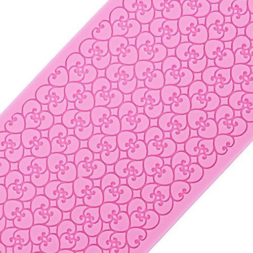 Lace Silicone Mold Mould Sugar Craft Fondant Mat Cake Decorating Baking Tools * FREE SHIPPING * N3