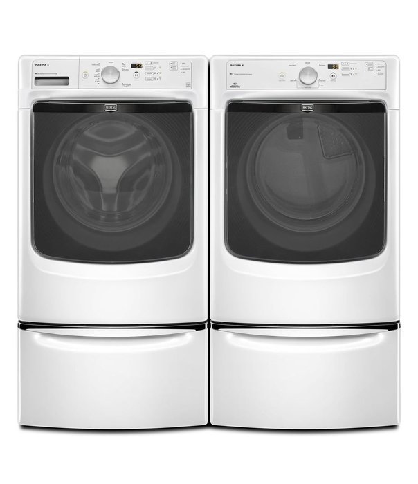 Maytag MED3000BW: Maxima X HE Dryer with Advanced Moisture Sensing N3