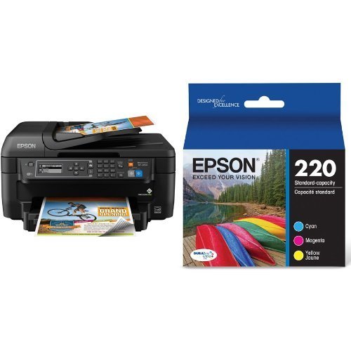 Epson Workforce Wf 2650 All In One Wireless Color Printer With Scanner Copier And Fax N2 Free 8209