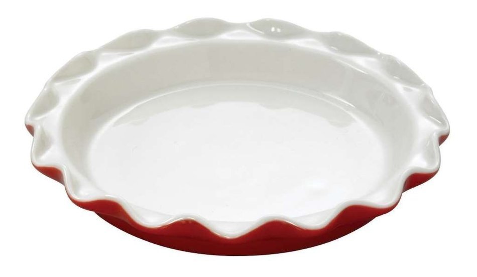 Rose Levy Beranbaum&rsquo;s Rose&rsquo;s Small Pie Plate, 7-Inch, Red