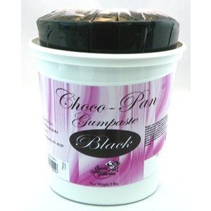 Choco-Pan Gum Paste - Black - 2 lb