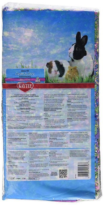 Kaytee Clean and Cozy Birthday Cake Bedding, 500 Cubic Inch N11