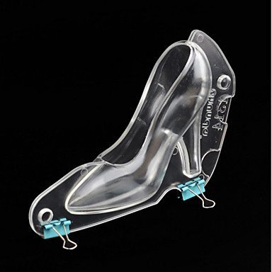 Y&XL&H 3D High Heel Shoe Chocolate Candy Cake Decorating PC Mould Jelly Ice Soap Mold N2