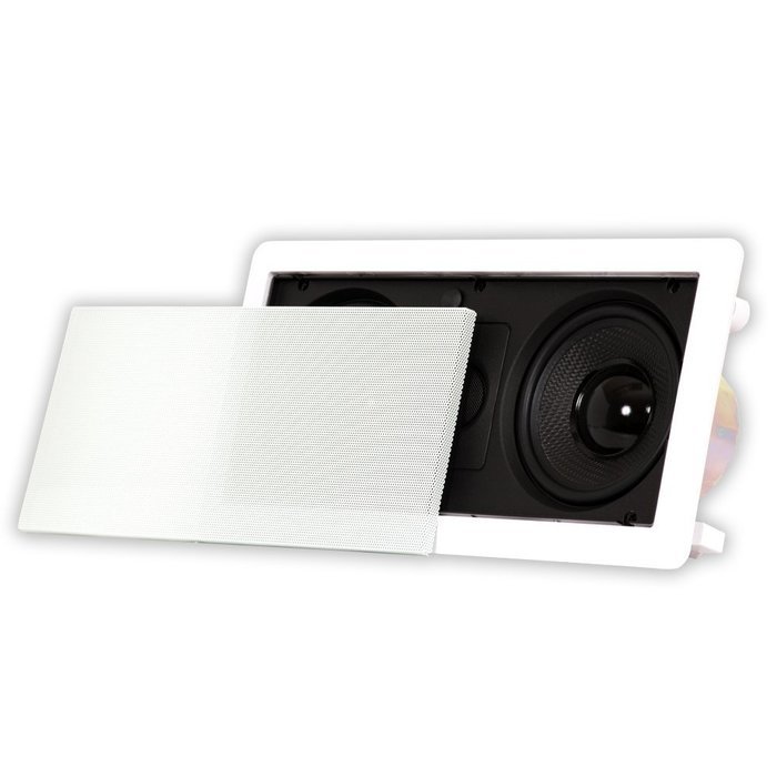 Acoustic Audio HD-5c In Wall Kevlar Center Channel Speaker Home Theater 250 Watt N4