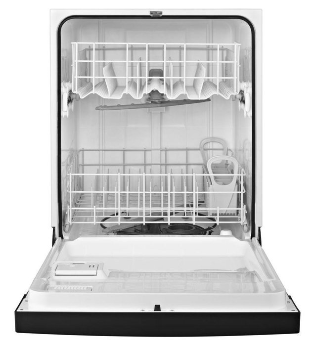 Whirlpool WDF110PABW 24" White Full Console Dishwasher - Energy Star