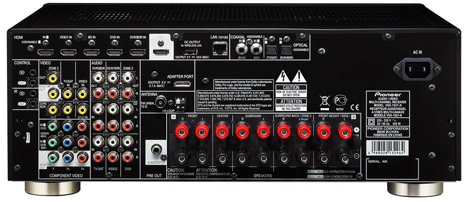 Video-Audio Stereo Receiver Model VSX-D603S N3