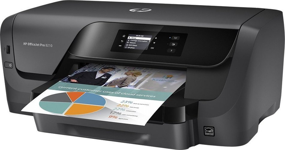 HP - OfficeJet Pro 8210 Wireless Inkjet Instant Ink Ready Printer N3