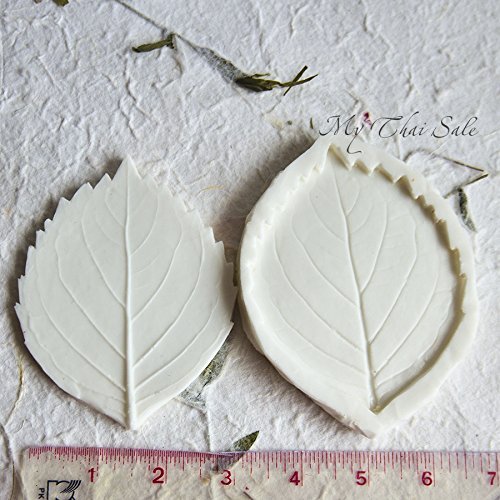 Silicone Universal Universal Leaf Veiner Mold Gum Paste Leaf Leaves Stamp Fondant Cake Cold porcelain N2
