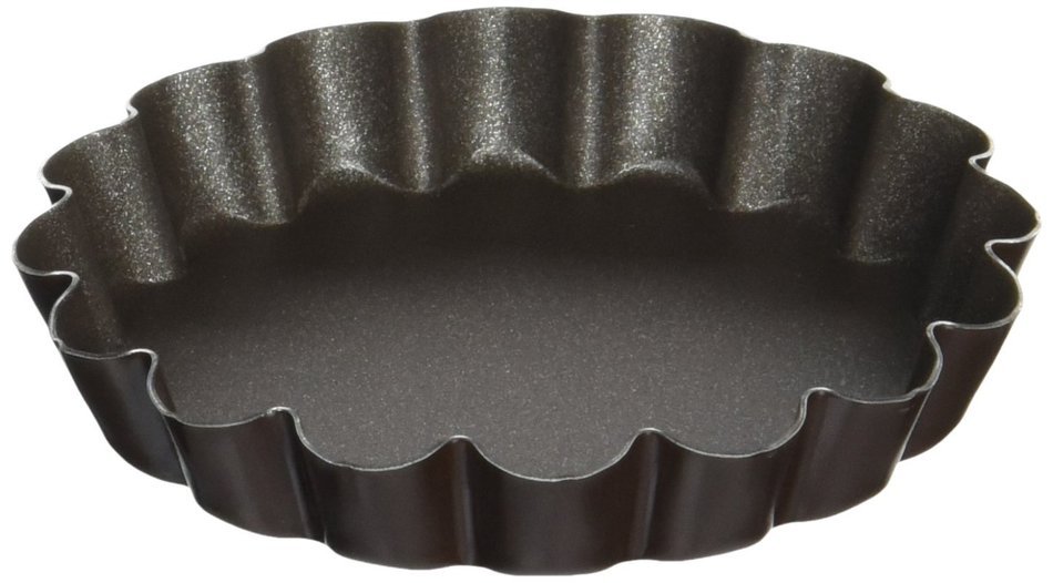 Paderno World Cuisine 2 3/8 Inch Non-stick Fluted Tartlet Mold N5