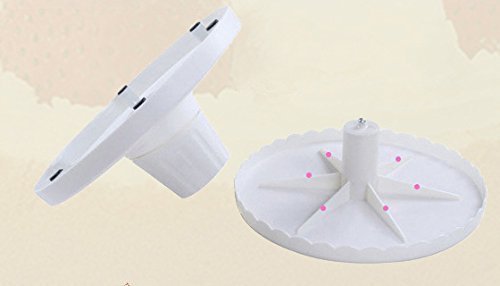 Cake Decorating Turntable Rotating Revolving Kitchen Display Inclinable Stand 24cm N7