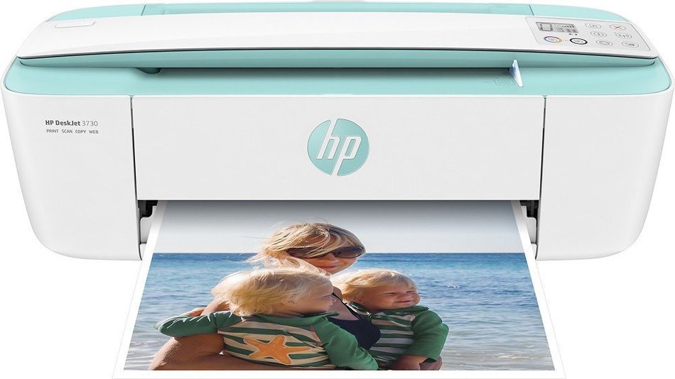 HP - Deskjet 3755 Wireless All-In-One Printer N2