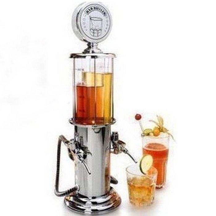 Avtion Gun Barware Mini Beer Pourer Water Liquid Drink Dispenser Wine Pump Dispenser Machine (Double Gun) N2