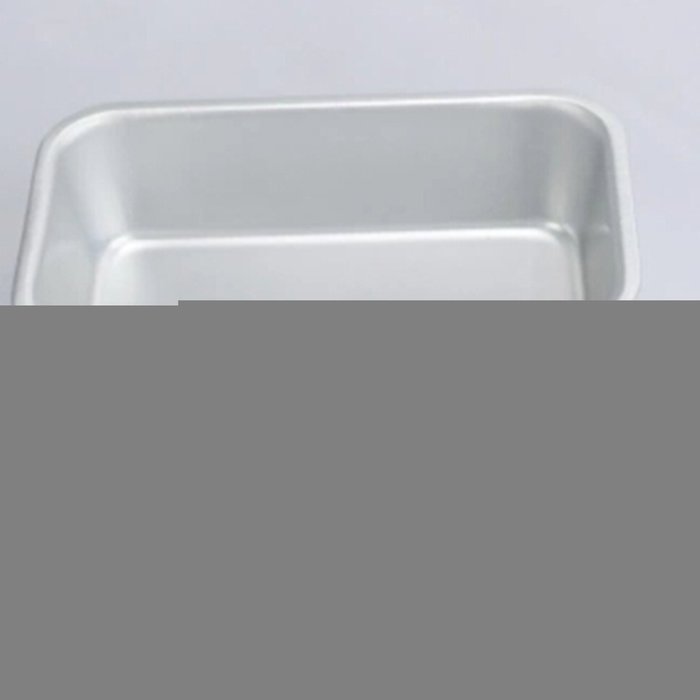 DUFUSTORE 1pcs Large Rectangle Aluminum Box Loaf Tin for Home Bread Cake Baking Bakeware N4