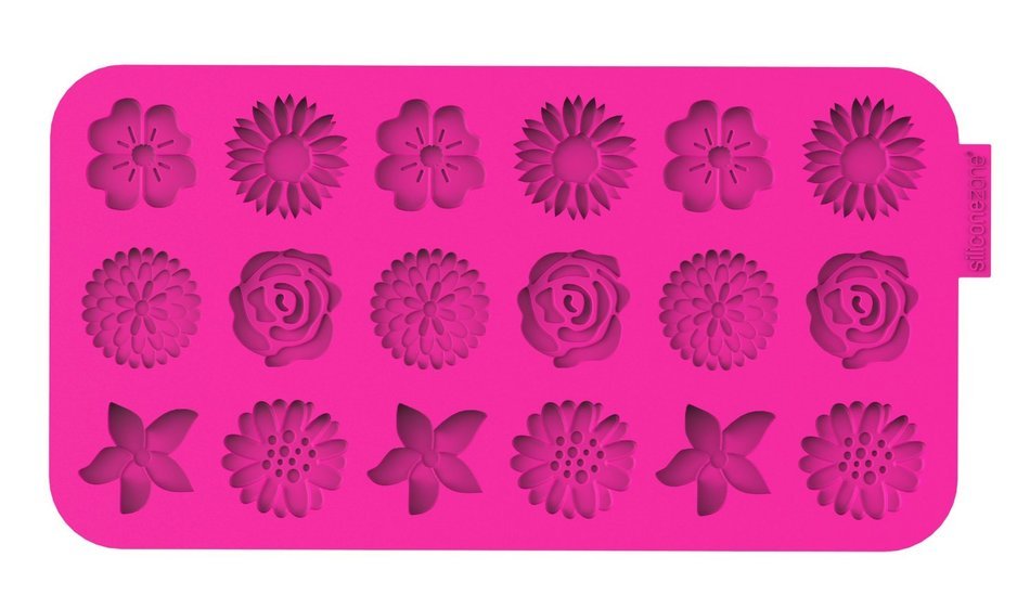 Siliconezone Chocochips Collection 8.9" Non-Stick Silicone Easter Chocolate Mold, Lime Green