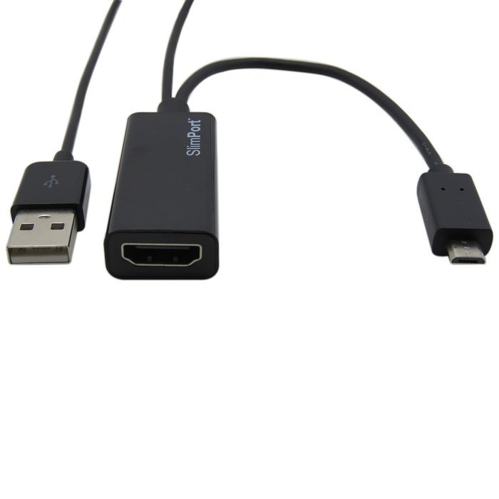 CableDeconn Mydp Slimport to Hdmi (Micro USB to Hdmi) Hdtv Full Hd Adapter Cable for Lg G2 Pro Google Ausu Nexus... N3