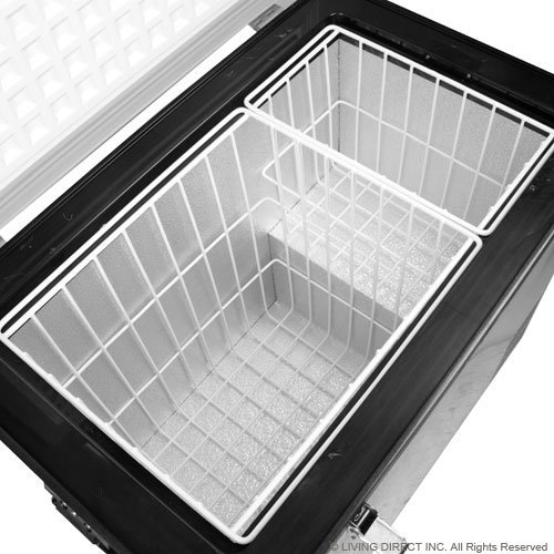 Edgestar 80 QT Portable Fridge/freezer - Grey