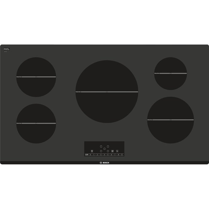 Bosch NIT5666UC 500 36" Black Electric Induction Cooktop