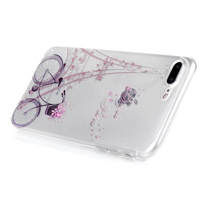iPhone 7 Plus Case (5.5 inch) - Transparent Full Edge Drop Protection Shock-absorption Soft TPU Crystal Clear... N11