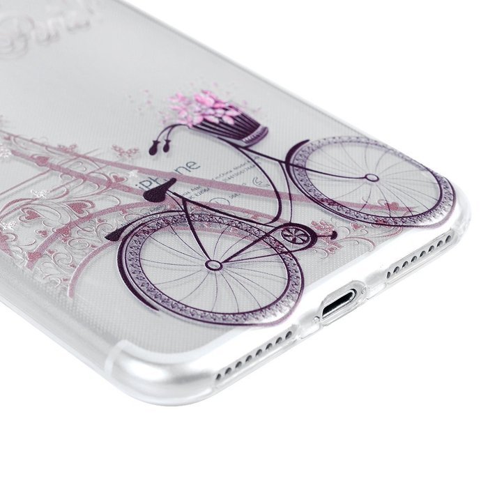 iPhone 7 Plus Case (5.5 inch) - Transparent Full Edge Drop Protection Shock-absorption Soft TPU Crystal Clear... N12