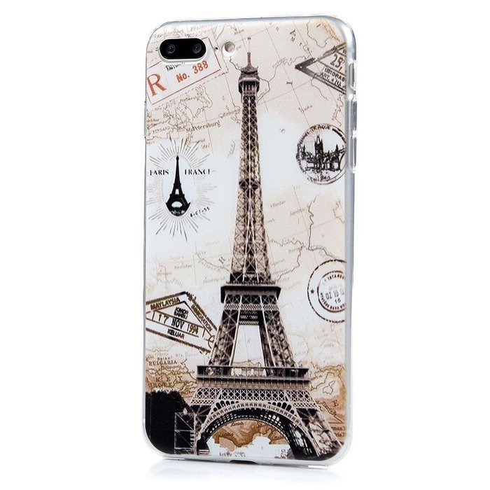iPhone 7 Plus Case (5.5 inch) - Transparent Full Edge Drop Protection Shock-absorption Soft TPU Crystal Clear... N13