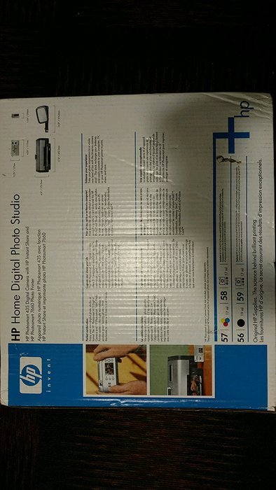 HP Home Digital Photo Studio HP Photosmart 435 Digital Camera with HP Instant Share + HP Photosmart 7660 Printer