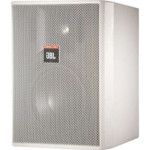 JBL C25AV-LS-WH | Control 25AV Compact Indoor Outdoor Background Foreground Loudspeaker for Life Safety Applications...