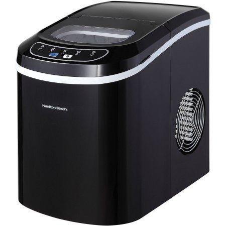 Hamilton Beach PIM-1-2W Portable Ice Maker, Black N3