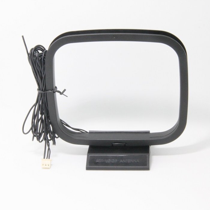 HiFi AM/FM Loop Antenna with mini connector for Sony Sharp audio receiver systems