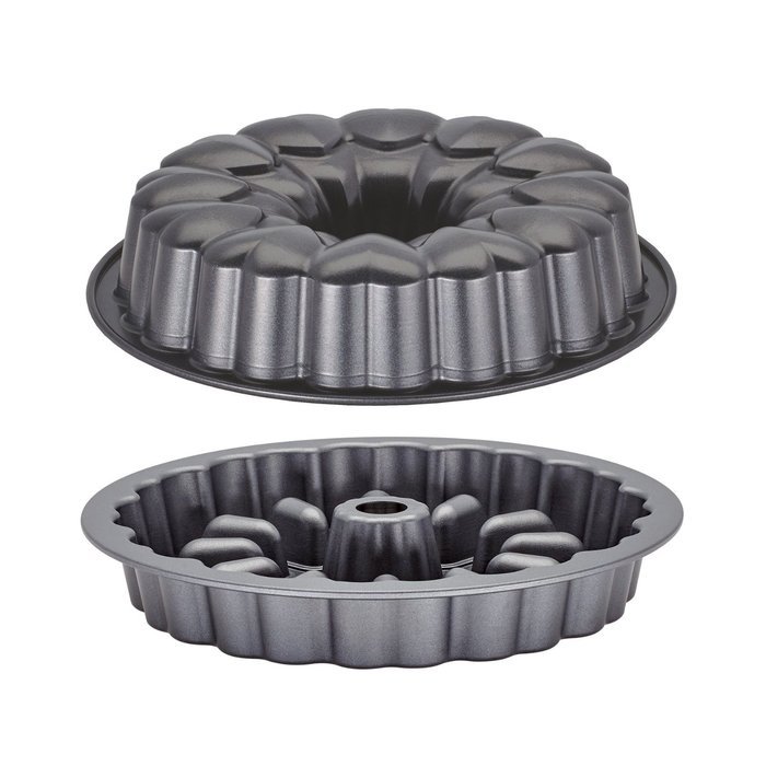Baker's Advantage Fillables 2-Piece Non-Stick Round Cake Pan, 10-Inch N5